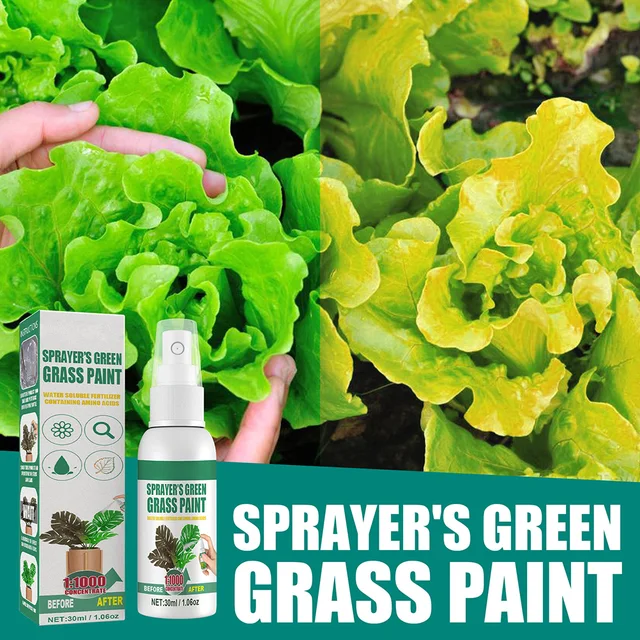 30 Ml Kerti Növényi Javító Permetező Növény Zöld Spray -Festék Kertész Szerszám Cserepes Levél -Ügynök Reparador De Hoja Verde - Image 3