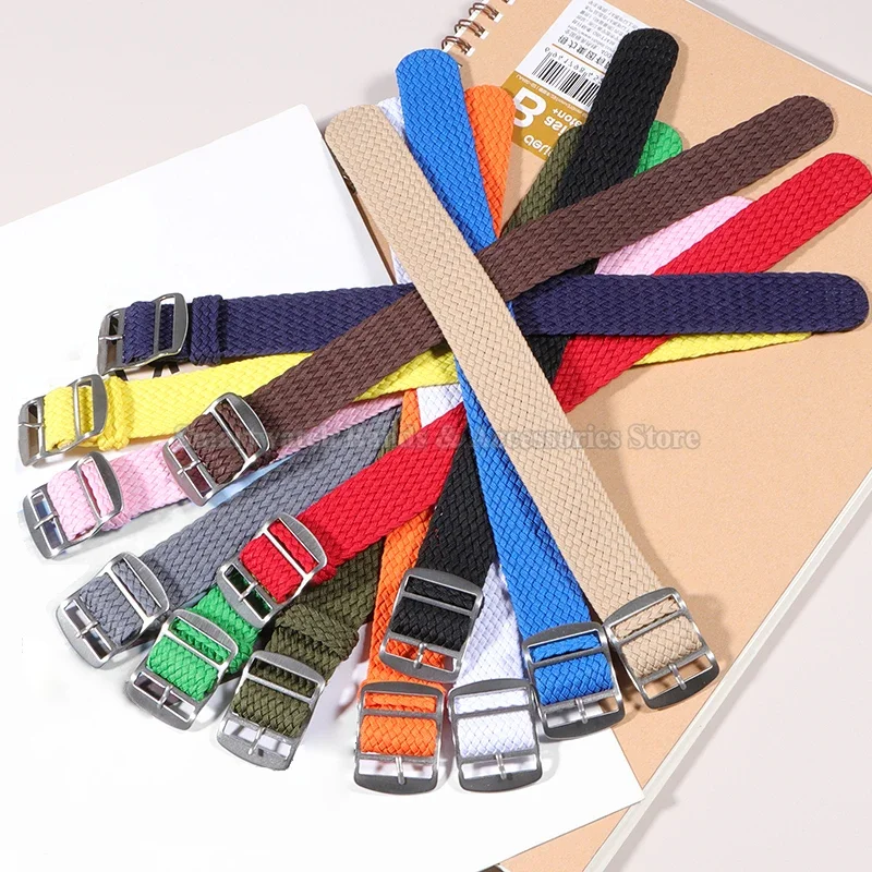 Woven Nylon Watch Band - Universal Replacement Strap