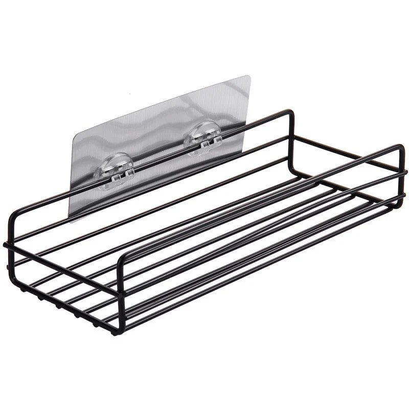 Wall Rack Shower Lotion Organizer Strong Suction Cup Wall Mounted Holder  Kitchen Bathroom Shelf Adhesive Badkamer Storage Rack - Price history &  Review, AliExpress Seller - Yulou leisure Store