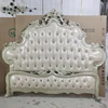 Silver Vintage Wooden Double Bed Blue Soft Gold Luxury Japanese Double Bed King Size Adults Metal Letto Matrimoniale Furniture 3