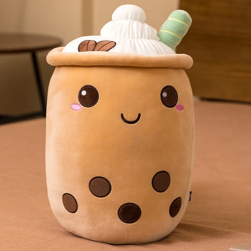 thumbnail image 1 of Juguete de peluche con forma de conejo y Panda para niños, muñeco suave de peluche con forma de fruta, taza de té, almohada, regalo de cumpleaños, 1 of 5