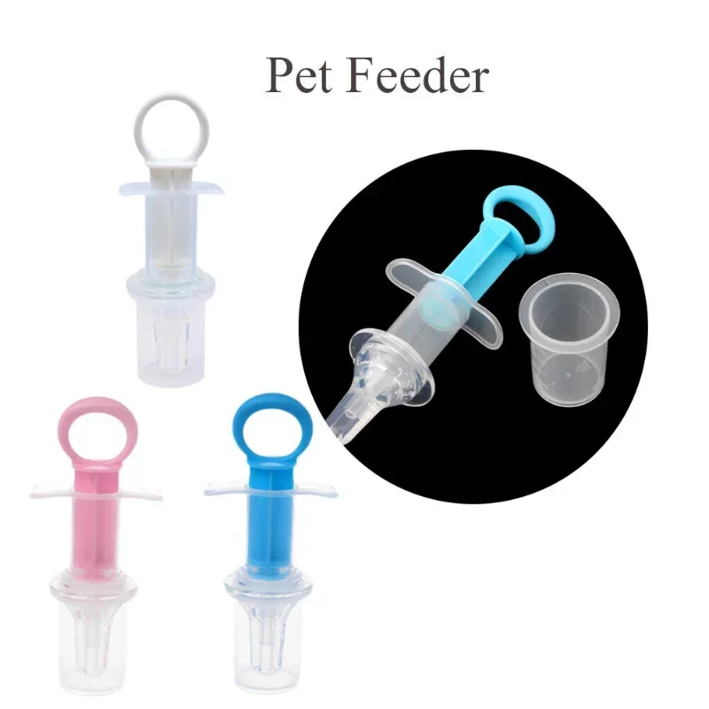 Pet Oral Syringe For Liquid And Solid Nursing Newborn Pet Feeding Tool For Kitten Puppy Cat Dog Accessories: 3 - 5 Days Free Delivery Only UK