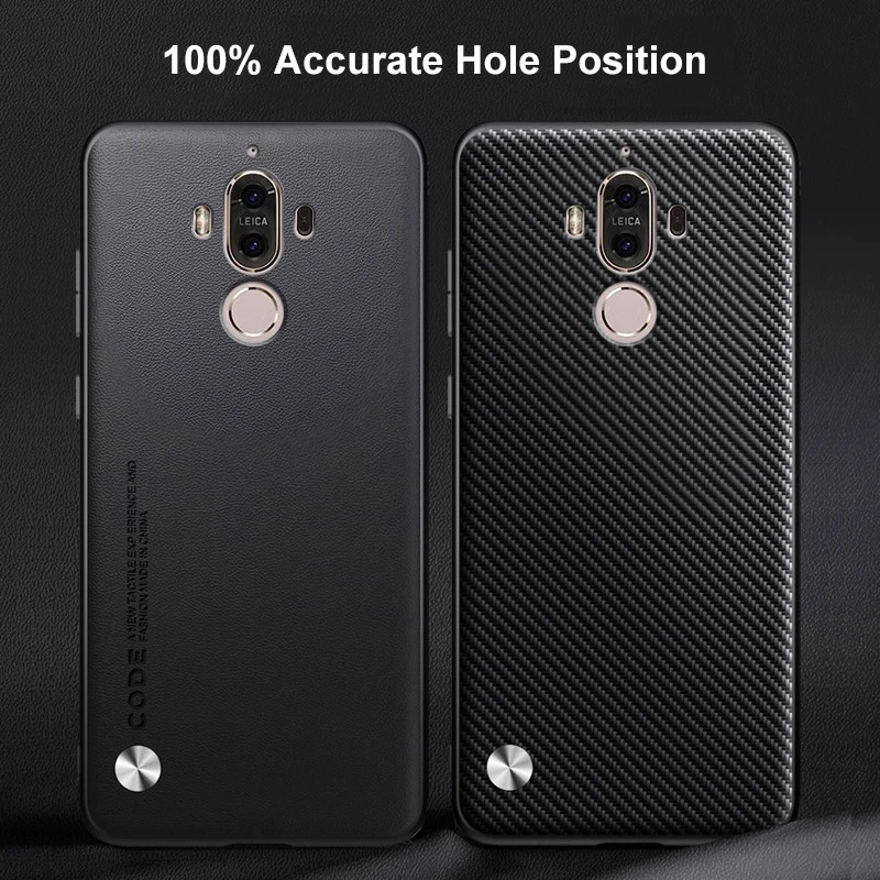 Luxury PU Leather Shockproof Phone Case with Matte Silicone Back Cover and Full Protection