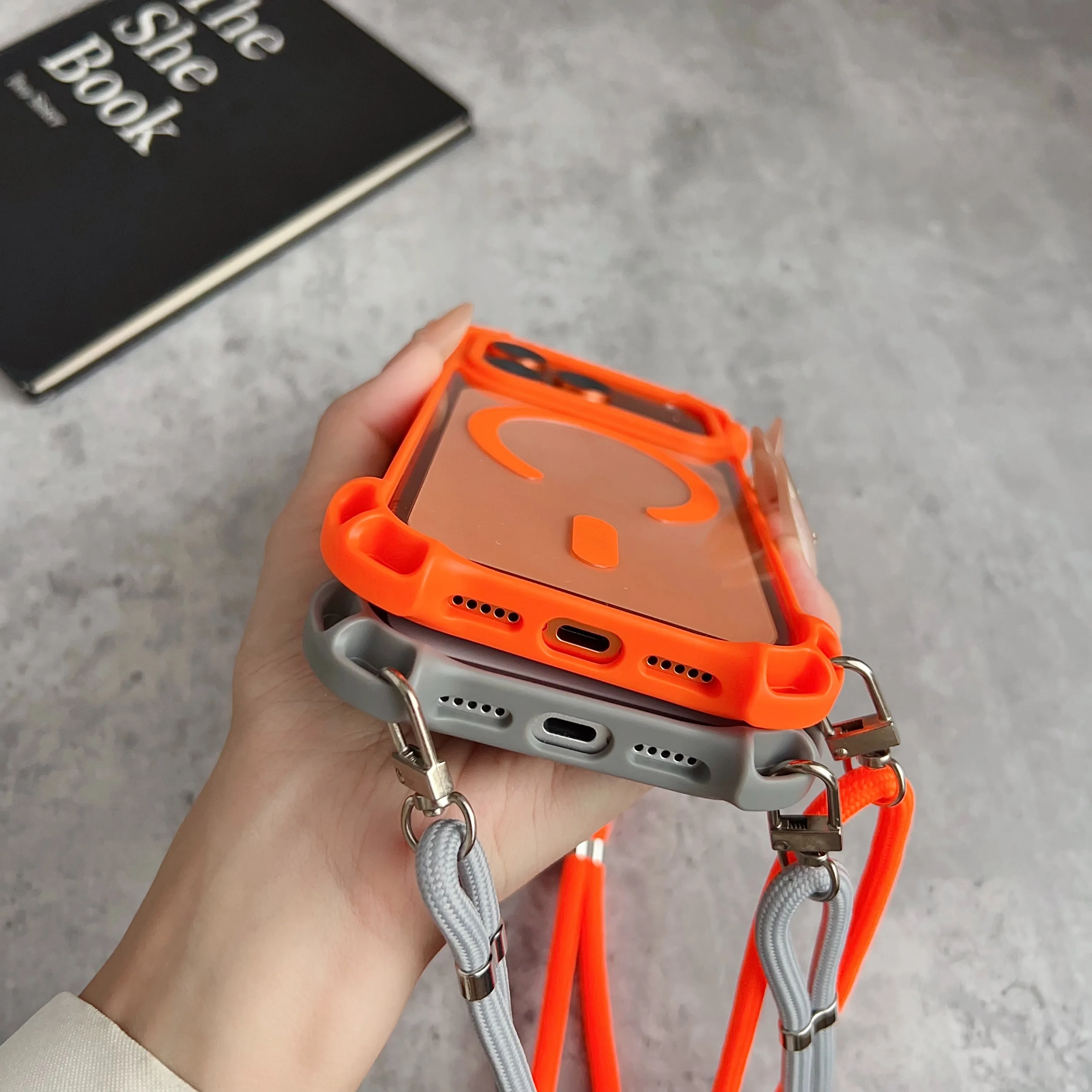 Creative Drone Anti-Drop Magnetic Case with Transparent Crossbody Shell