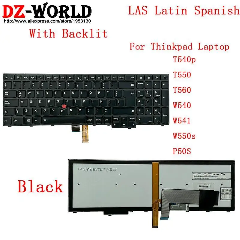 Thinkpad T560, W540, T540P, W541, T550, W550S,