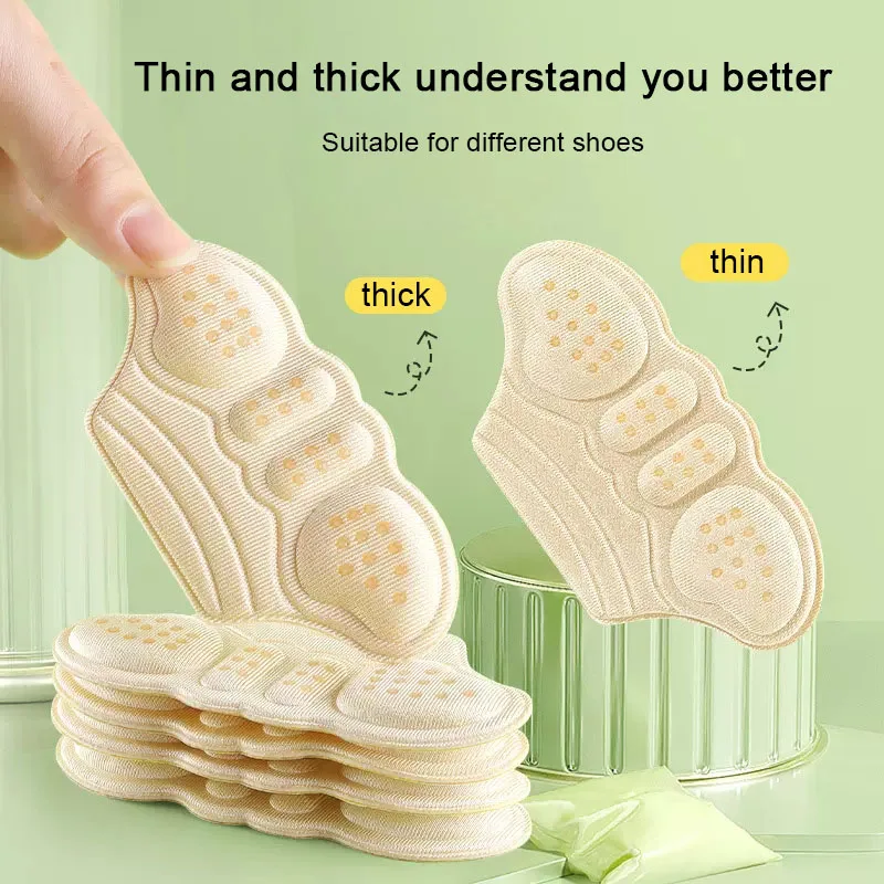 

Women High Heel Support Pads Sticker Adjustable Anti-Wear Shoe Insole Protector Pain Relieve Insert Foot Care Cushion Shoe Patch