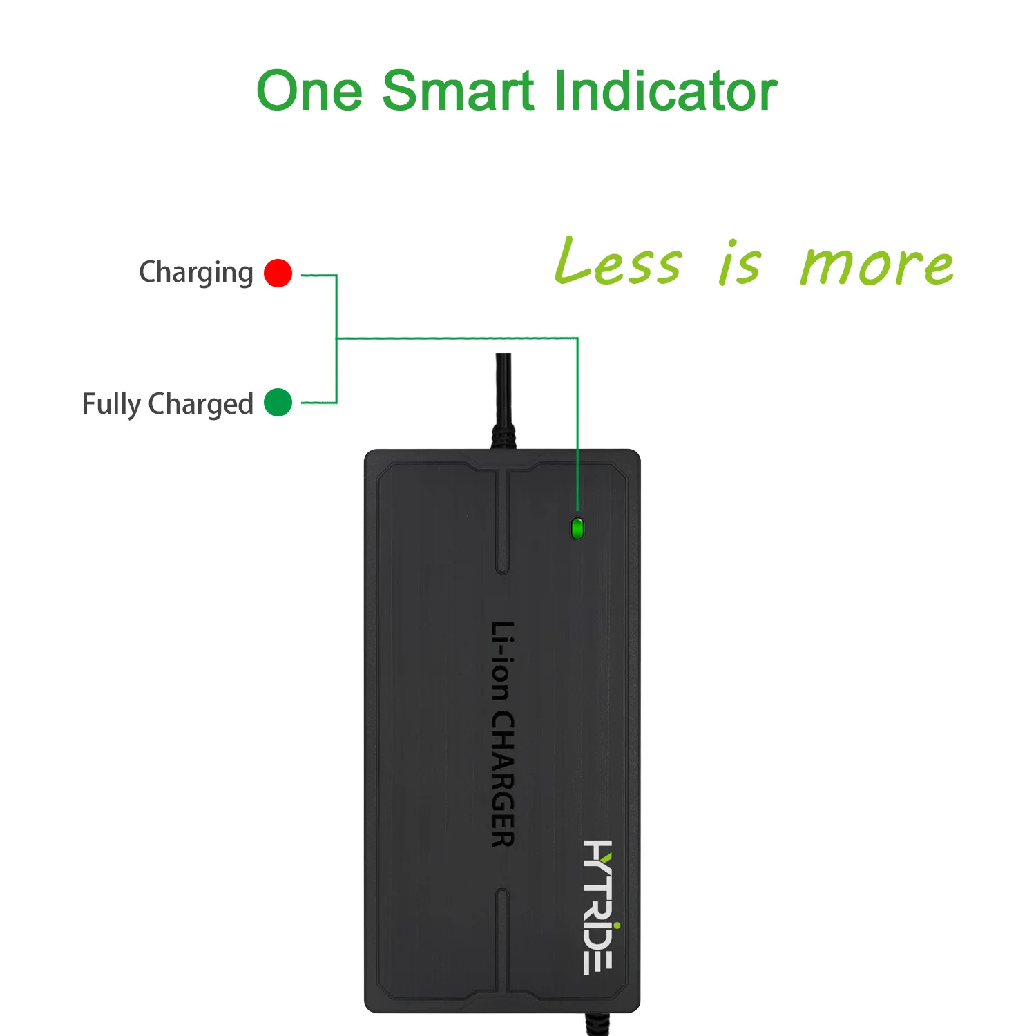 HYTRIDE Intelligent 54.6V 48V 6A Lithium ion Battery Charger 48V 13S Li ion Battery Charger(CE Certified)