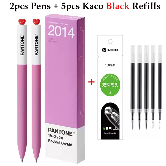 KACO FIRST Cute Love/Pantone Rotary Gel Signature Writing