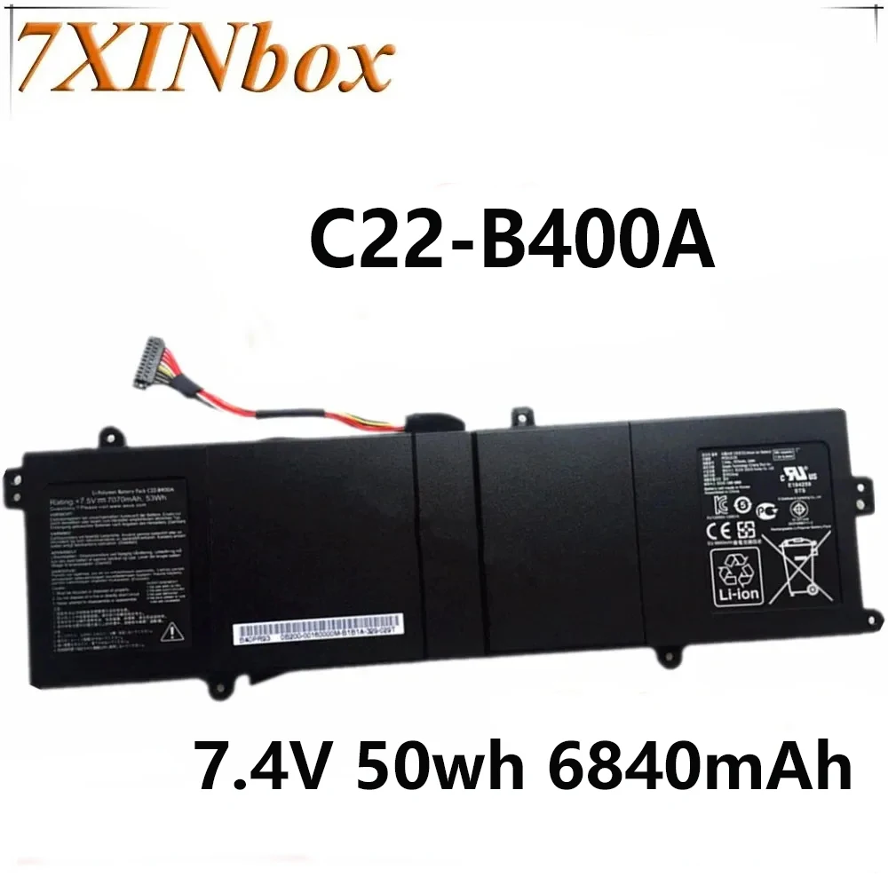 

7XINbox C22-B400A 7,4 V 50wh 6840mAh Аккумулятор для ноутбука ASUS PRO ADVANCED BU400 BU400A BU400V серия Ultrabook