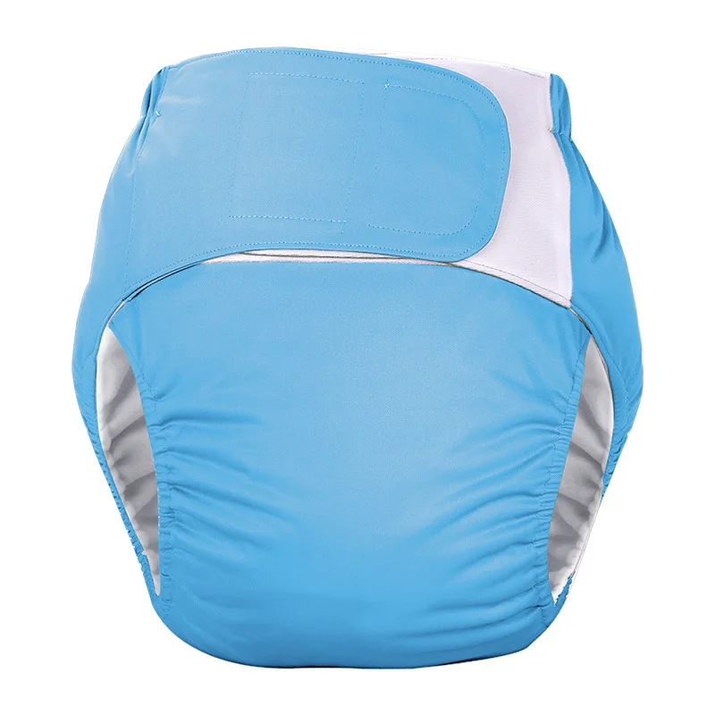 1PC Reusable Adult Diapers Large Size Washable Cloth Diaper for Patients Elderly Men and Women Incontinence Pants