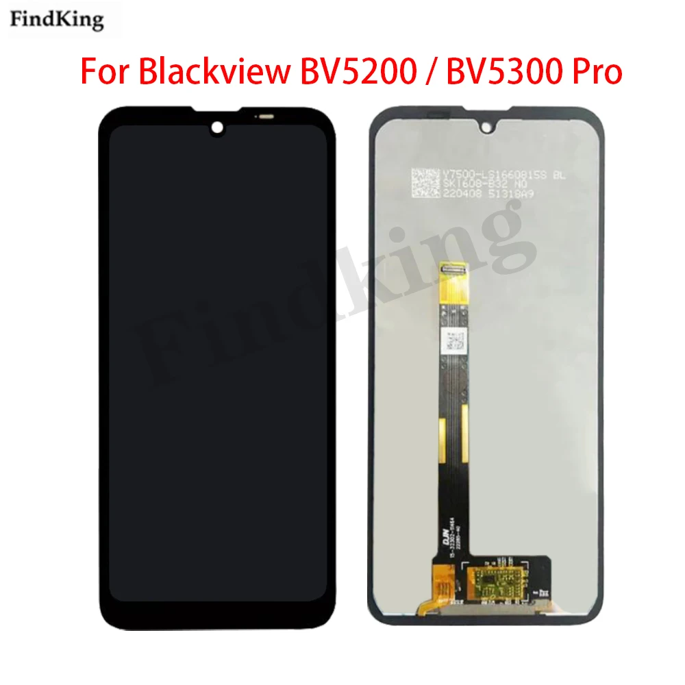 

6.1 inch LCD Display For Blackview BV5200 BV5300 Pro LCD Display Touch Screen Digitizer Assembly Screen Replacement