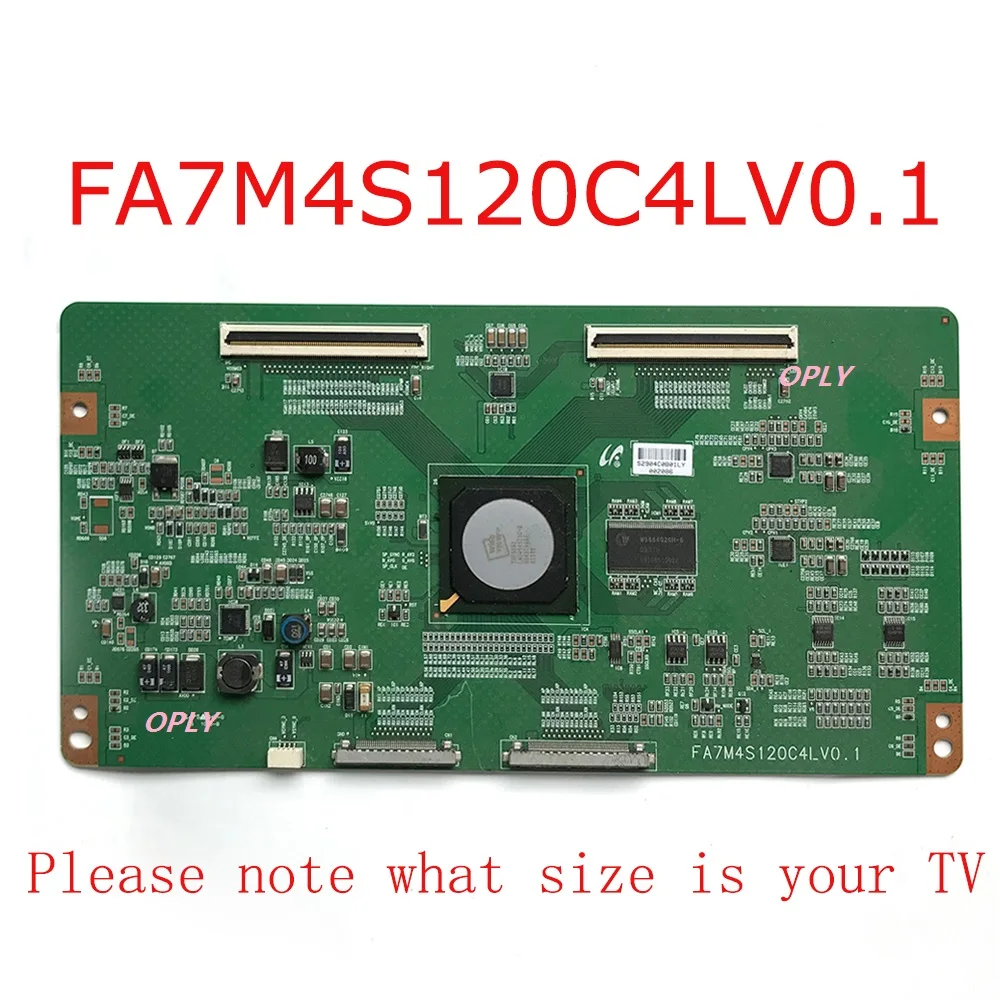 

Плата A FA7M4S120C4LV0.1 Tcon для телевизора LTA550HF03 Tcom LC55TS88EN LED55T18GP ITV46920DE T с платой LTA460HF07 L46X10FDE...