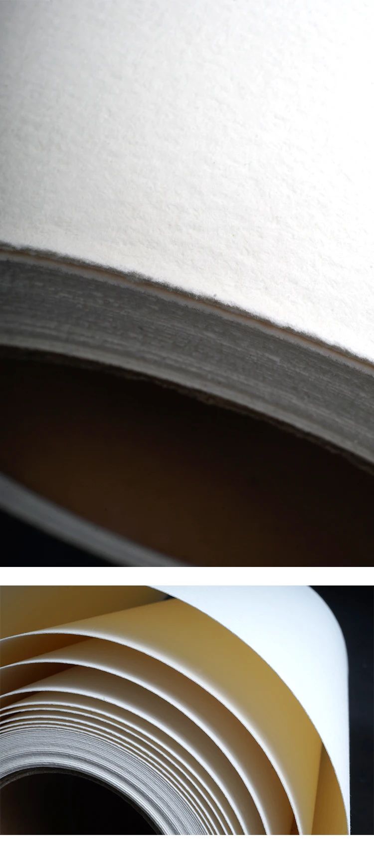 BAOHONG Aquarellpapierrolle, 300 g, naturweiß, 100 % Baumwolle, 10,6/14,6/21 Zoll x 394 Zoll, Kunstdruckpapier für Aquarell, Gouache, Tinte, Acryl – Detail 9