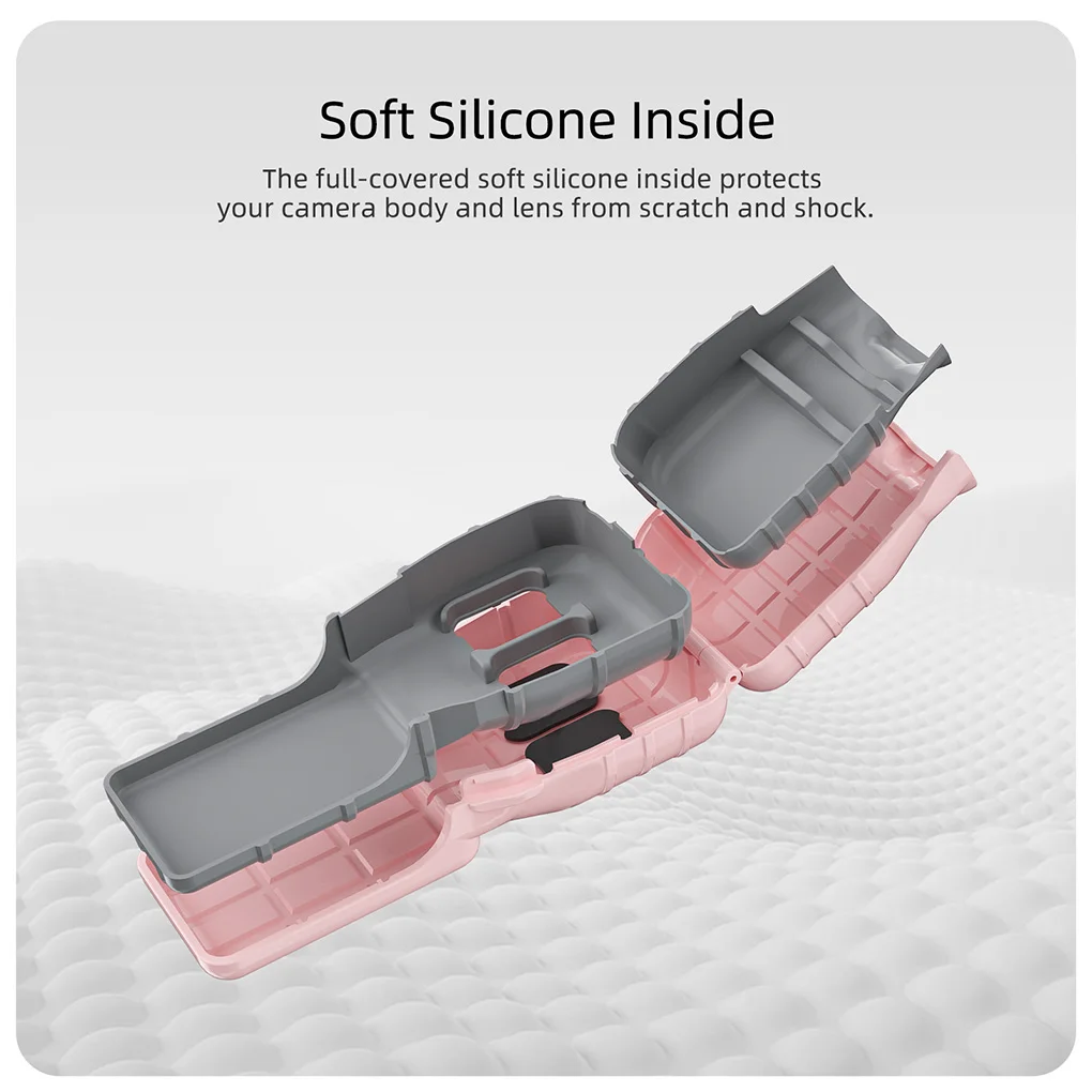 For DJI Osmo Pocket 3 Gimbal Screen Solid Color Protective Cover Anti-Scratch Head Lens Filters Screen Camera Protector Case