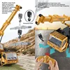 1:24 Rc Crane Truck Transportation Engineering Vehicle 8ch Oversize Simulate Car Boy Model Outdoor Toy Gift Construction Car 4