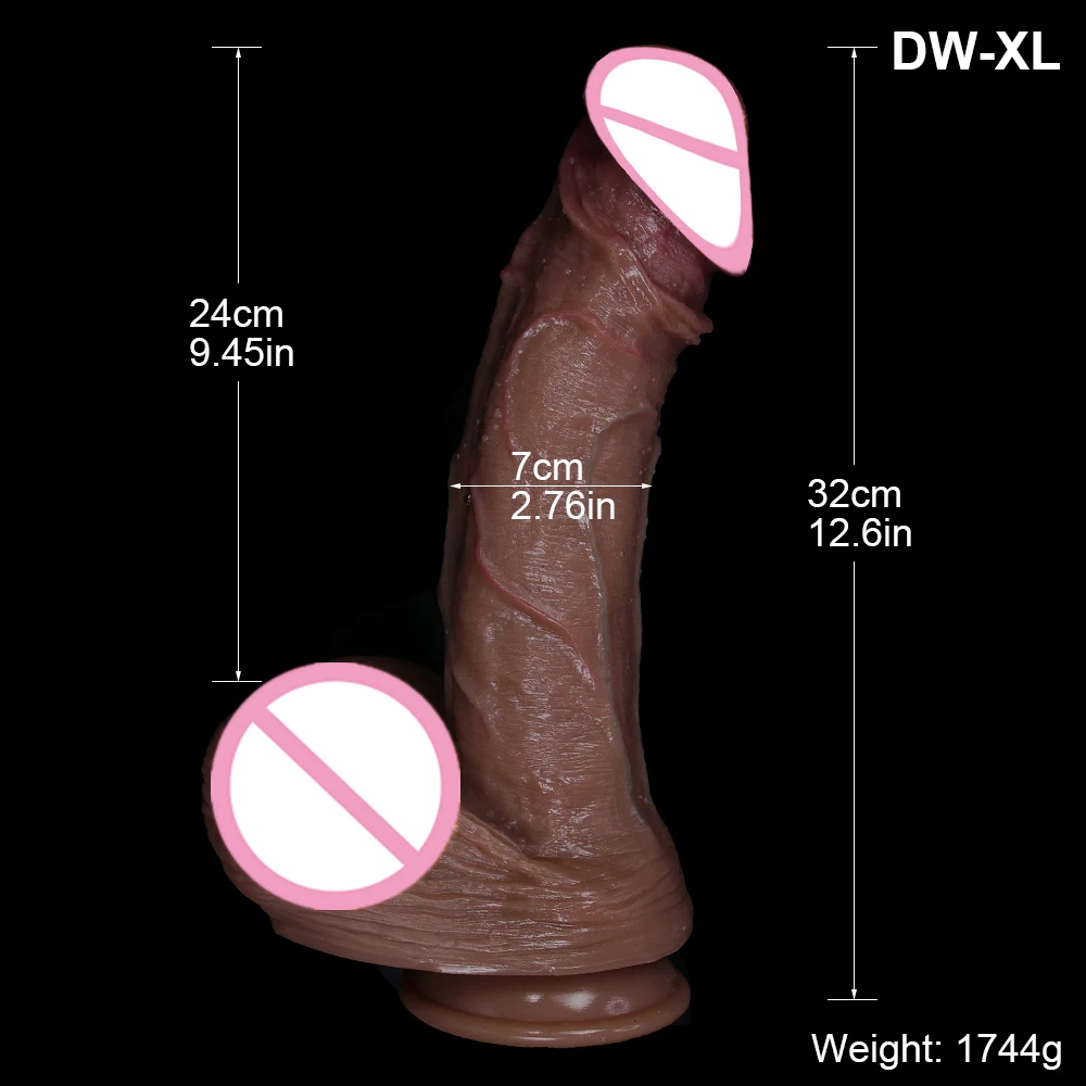 Silicone Dildo For Woman Vagina Anal Sex Toys