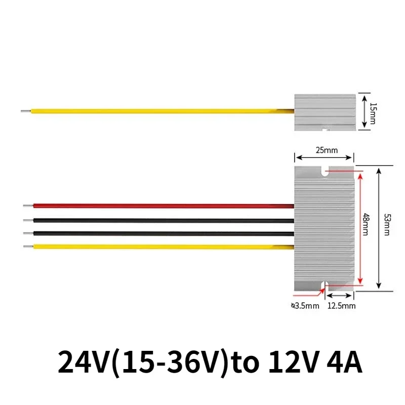 24V to 12V 4A