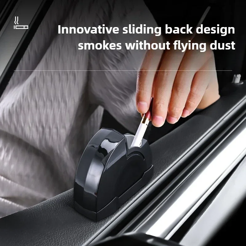 Windproof Car Door Ashtray Sleek Design Metal Lining Seamless Integration Perfect Ash Control Unique Style Premium car ashtray