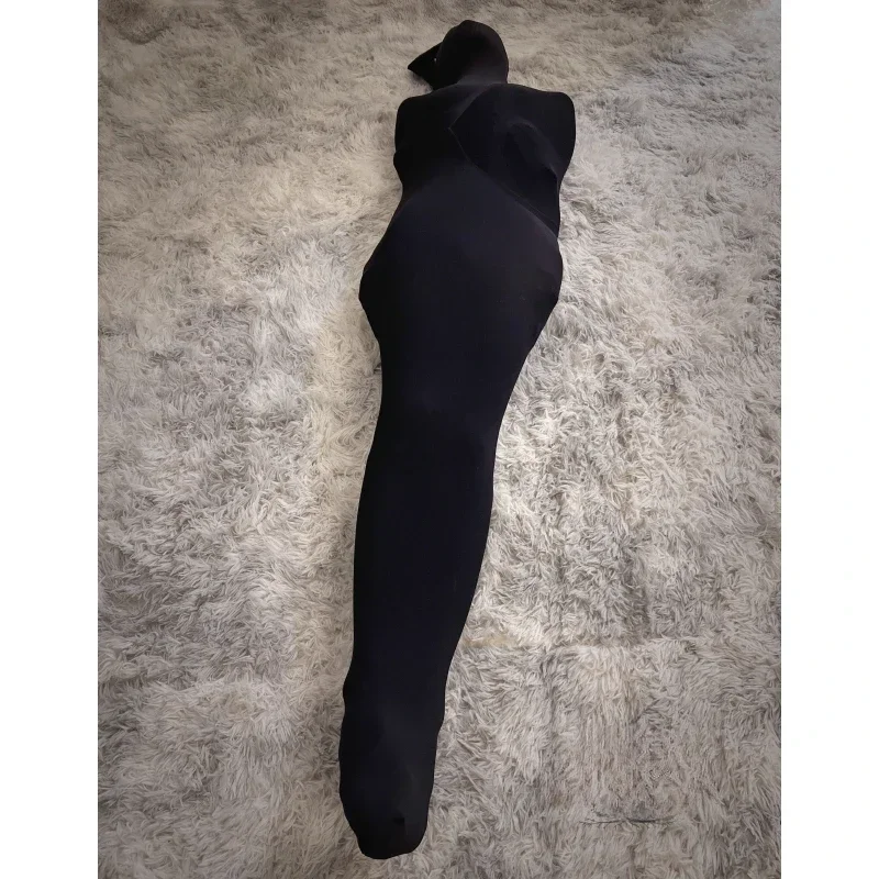

Thickened Enlarged Full Body Stockings Super Tight Mummybag Men's Women's Fetish Wear Zentai Suit Bodysuit Socks Bodystockings