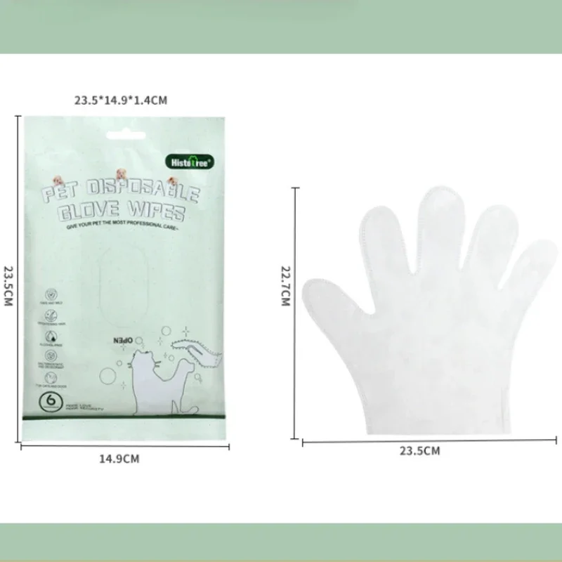 Pet Washing Gloves Non Woven Fabric Disposable
