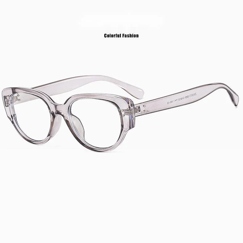 Women’s Cat Eye Sunglasses Black And White Retro Style Uv Protection_voghion.com