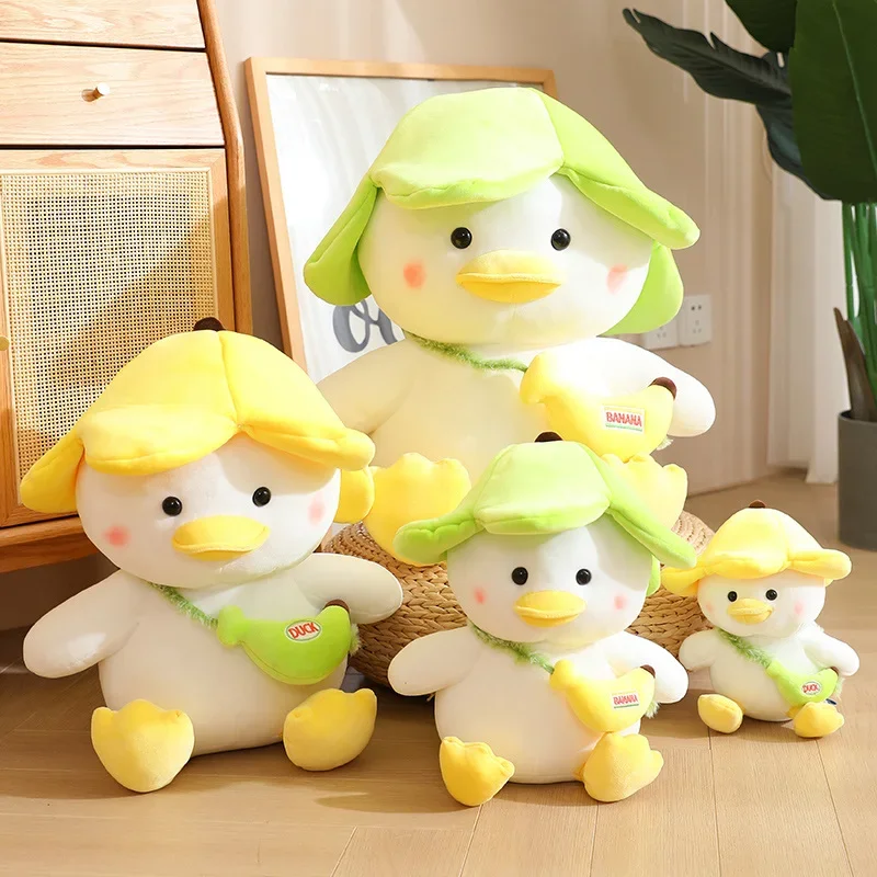 

20-50 Cute Duck Toys Stuffed Kawaii Animals Plush Duck Doll With Hat Soft Baby Duck Toy Bedtime Friend Toy For Kids/Girls Gifts
