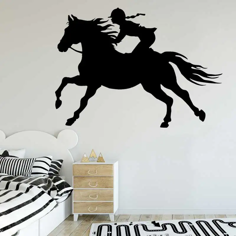 Horse Pattern Wall Art Sticker Decals Bedroom Horses Horse Bedroom