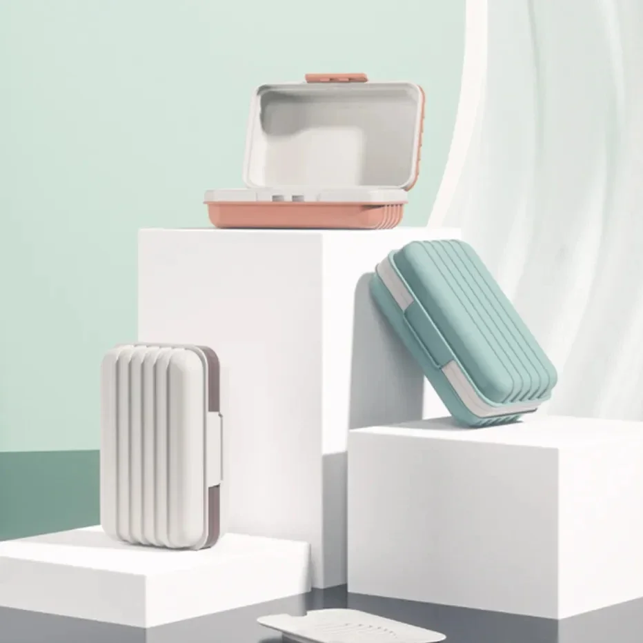 휴대용 여행용 비누 상자, 욕실 샤워 비누 받침대, 배수 변기, 세탁 비누, 방수 랙 트레이, 비누 보관함