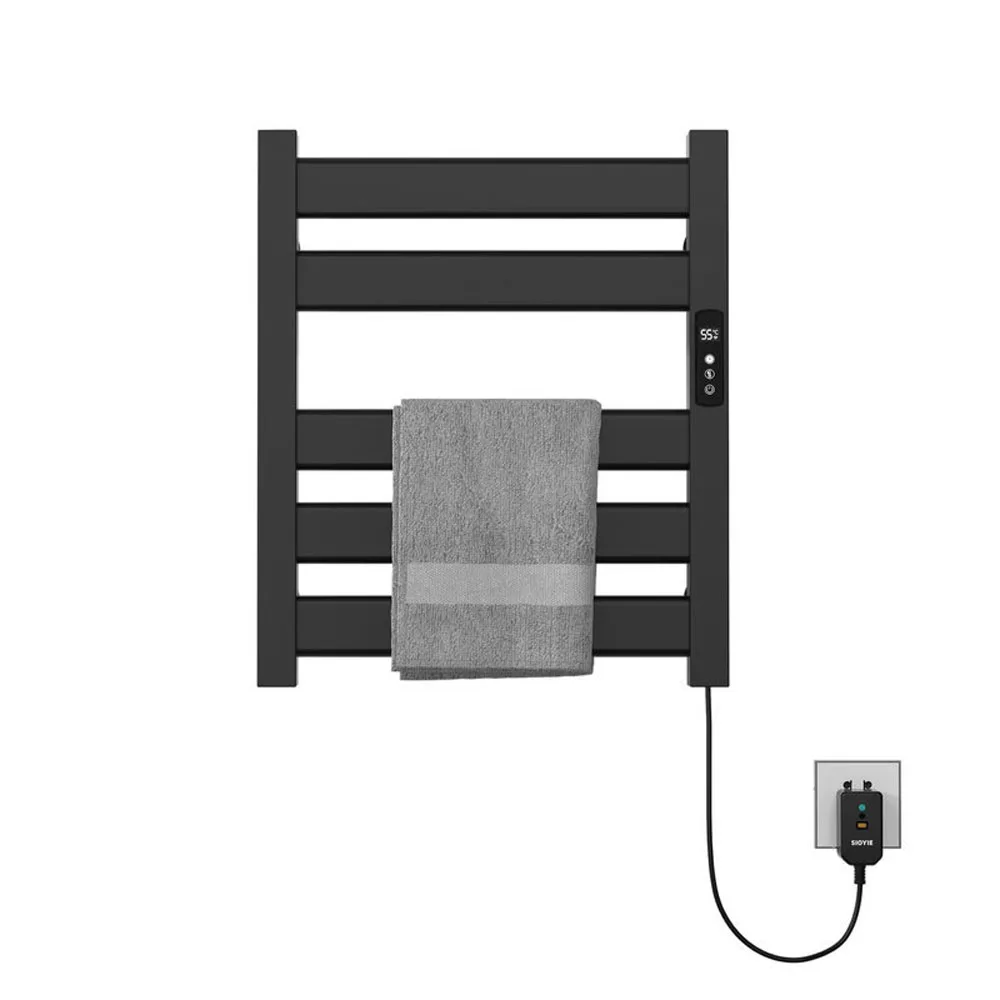 

Electric Towel Rack Digital Display Energy Saving Electric Aluminum Thermostatic Towel Holder Electric Towel Heater