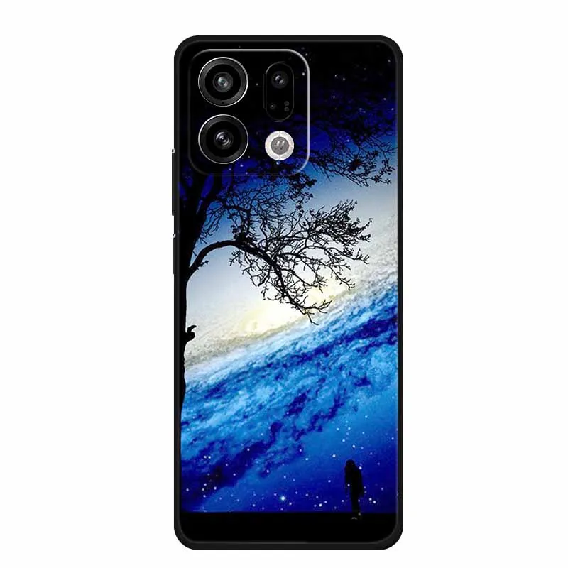 Sleek Black Silicone Soft Back Phone Case