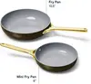 Fry Pan (1.05 qt, 8") - Non Toxic, PTFE & PFOA Free - Oven Safe & Compatible 3