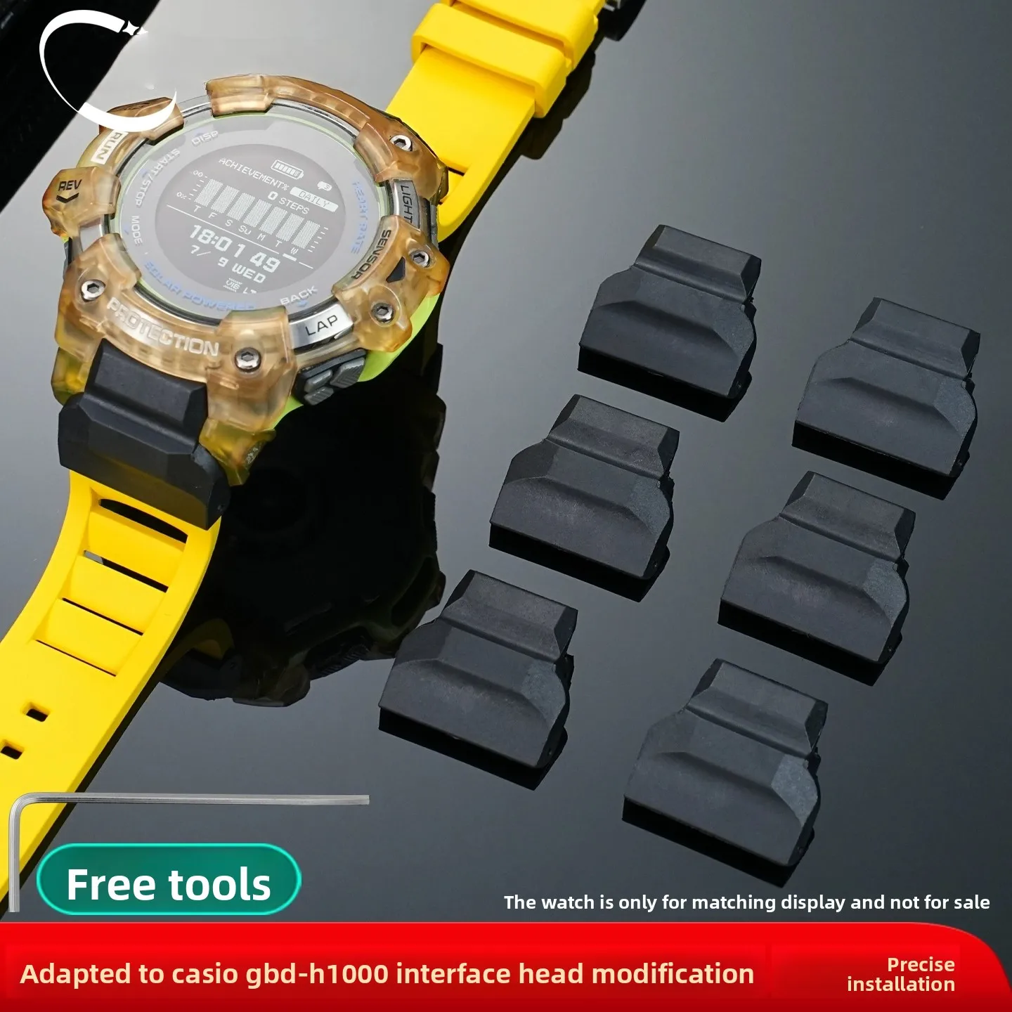 Watch Strap Gbd H1000 Replacement Band Nylon Watchband Strap For - Main Image