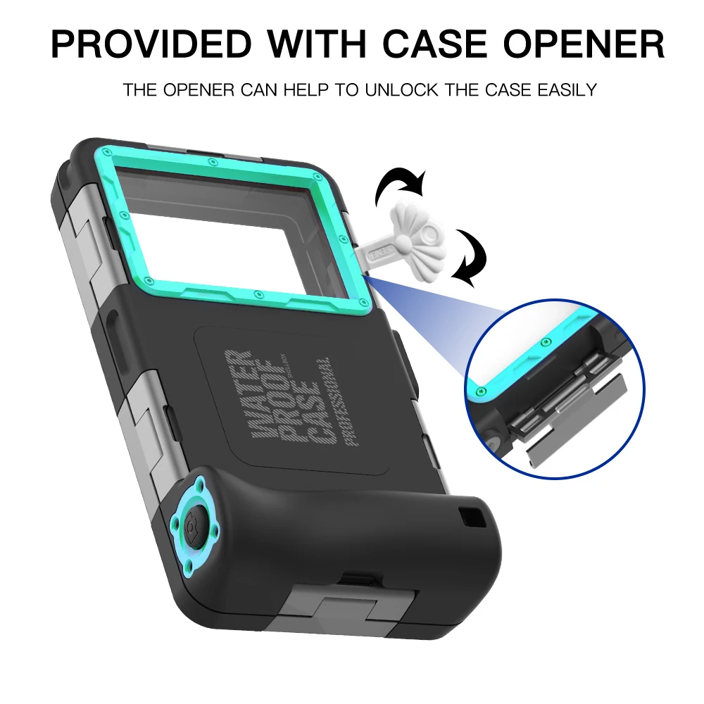Universal Professional Waterproof Diving Case - 15M Depth Protection
