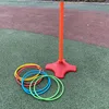 4 Poles 32 Throwing Hoops Children's Throwing Hoop Outdoor Parent-Child Interactive Hoops Plastic 2