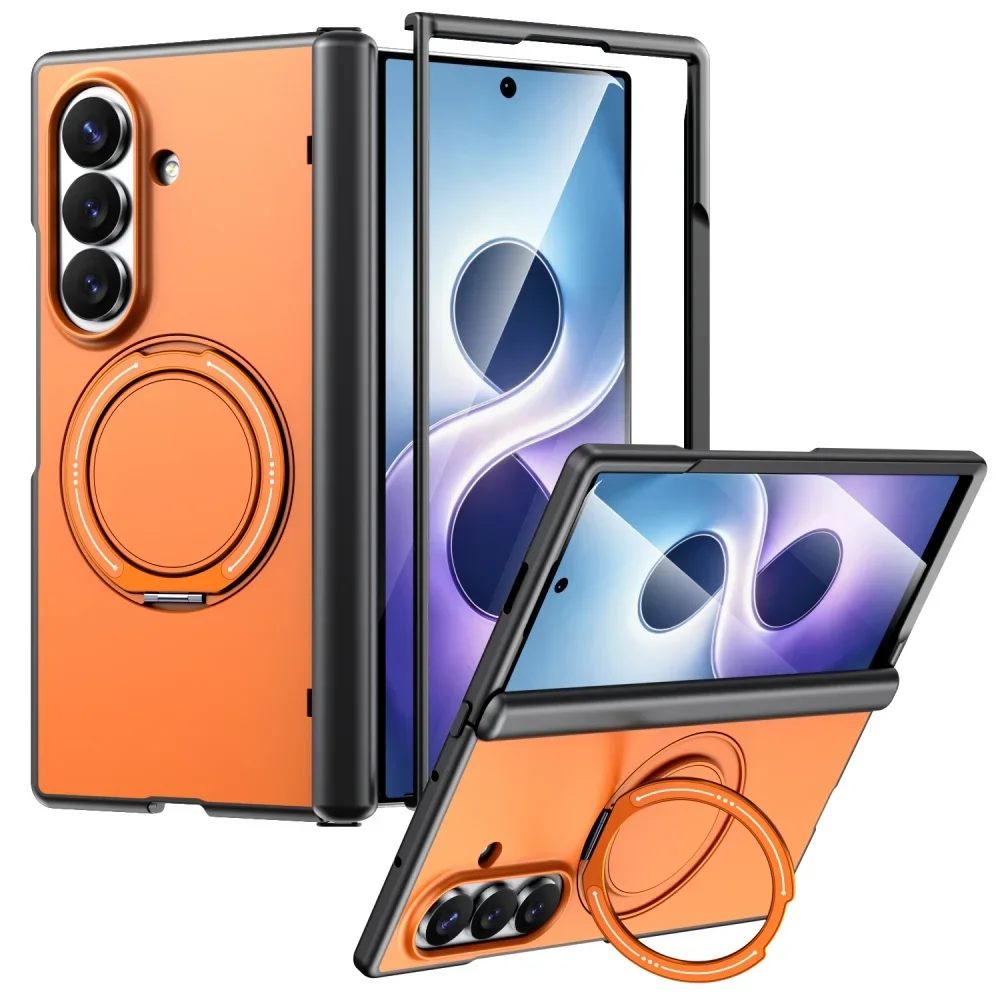 Premium Magnetic Phone Case with 360° Hinge Protection and Shockproof Design