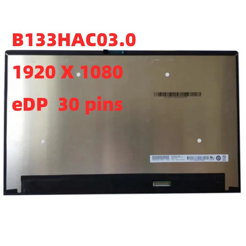 

B133HAC03.0 13.3 inch FHD 1920*1080 slim 30pin edp laptop Led Lcd screen panel assembly