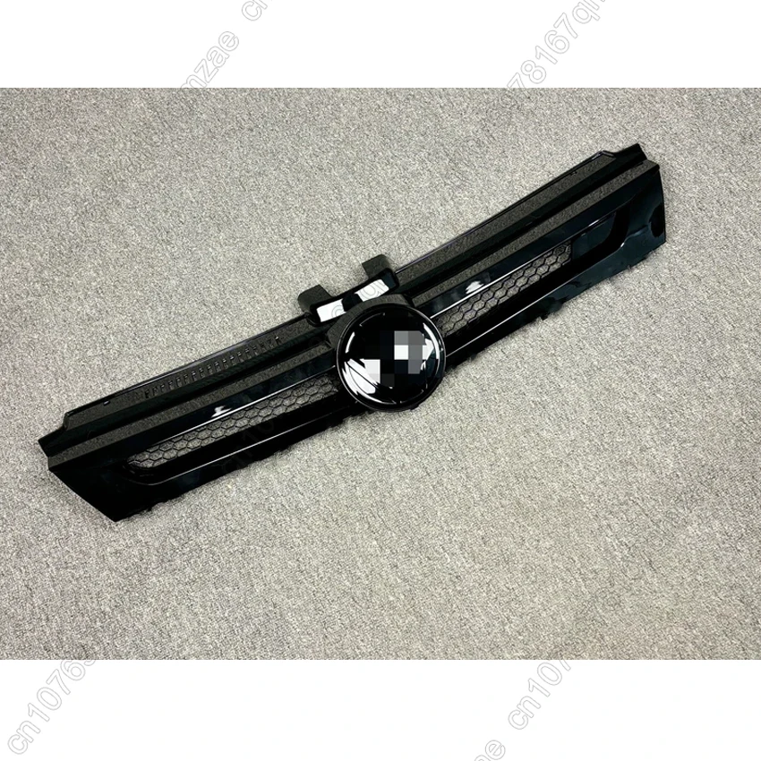 폭스바겐 골프 7 7.5 MK7 MK7.5 2013-2019용 ABT 스타일 자동차 앞 범퍼 그릴 글로스 블랙 에어테이크 그릴 자동차 액세서리