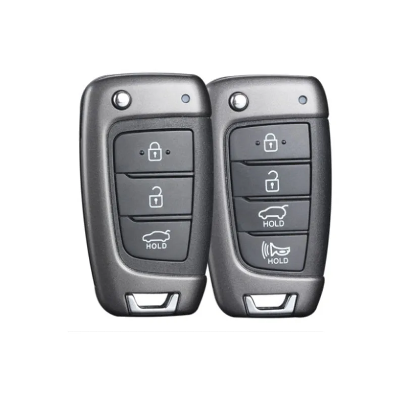 Откидной складной чехол для пульта дистанционного управления для Hyundai IX35 Elantra Mistra New SantaFe LAFESTA Fob чехол для ключей (2017 год)