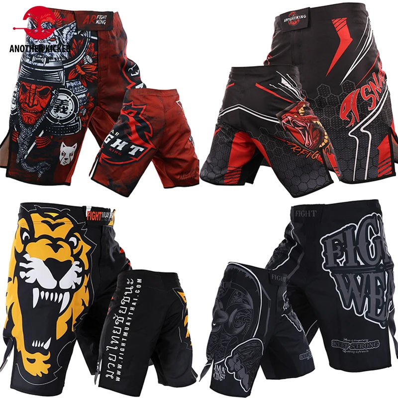 MMA Shorts MMA Shorts Combat Boxing Shorts for Men Fitness Gym Sports BJJ Jiu-Jitsu Kickboxing Muay Thai Pants Crossfit Sparring Fight Wear