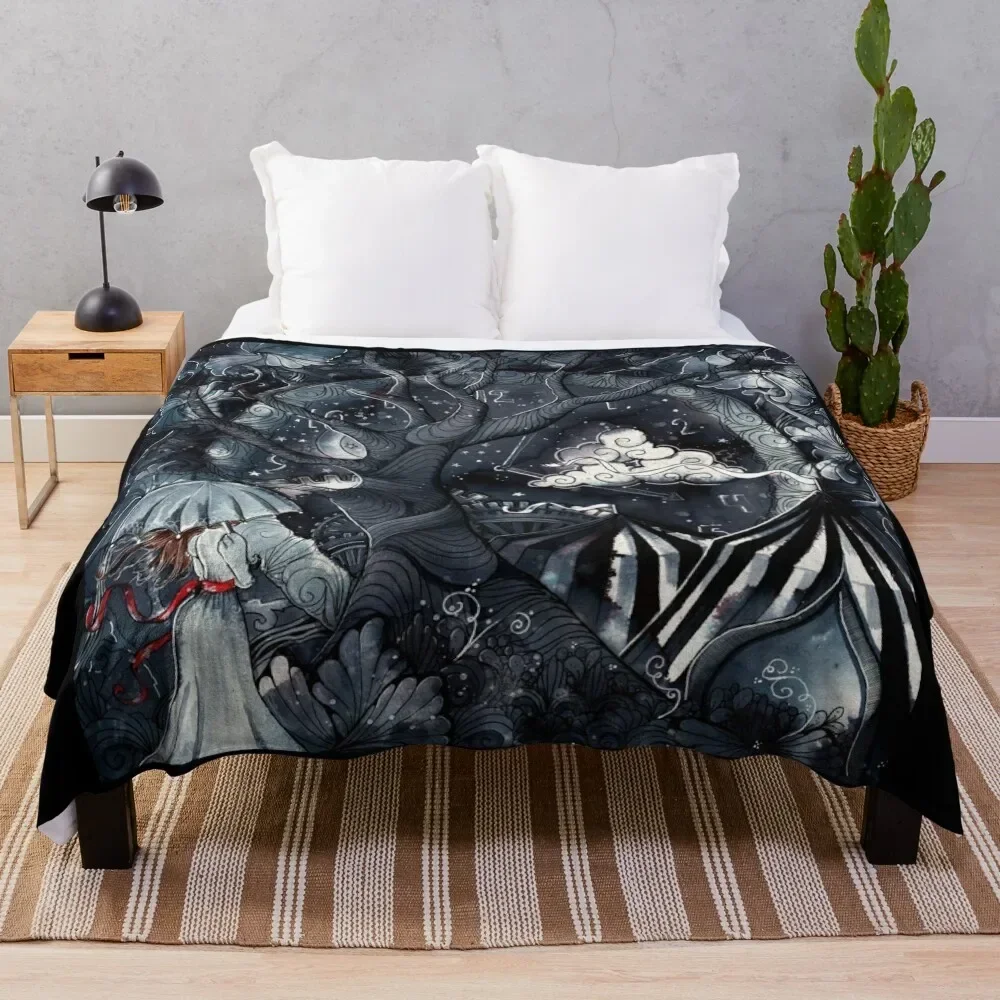 

The night circus Throw Blanket Decoratives warm for winter Blankets