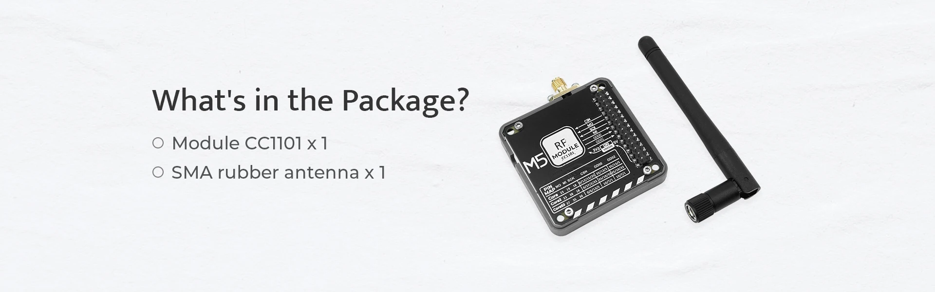 Official CC1101 Module (855- 925MHz)