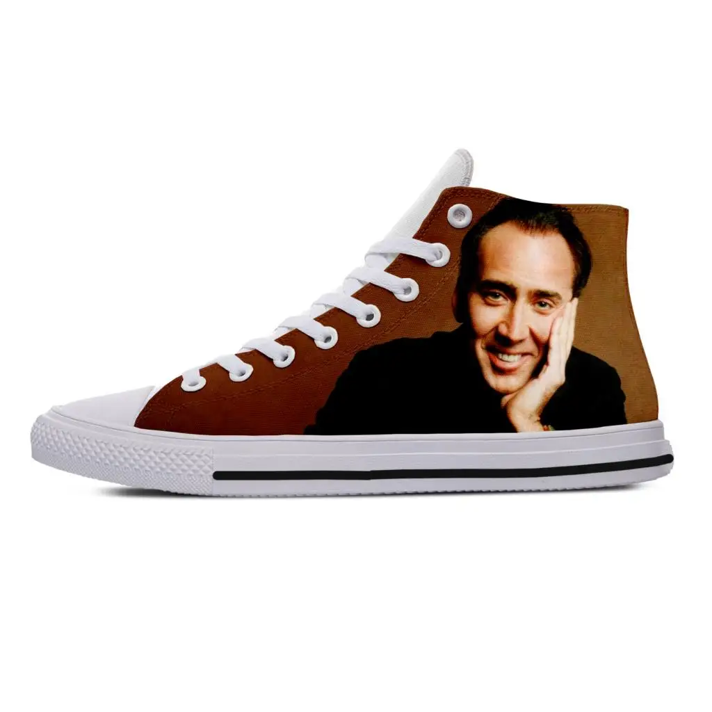 

Hot Fashion Nicolas Cage High Latest Sneakers Men Women High Quality Handiness Casual Shoes Lightweight High Top Board Shoes