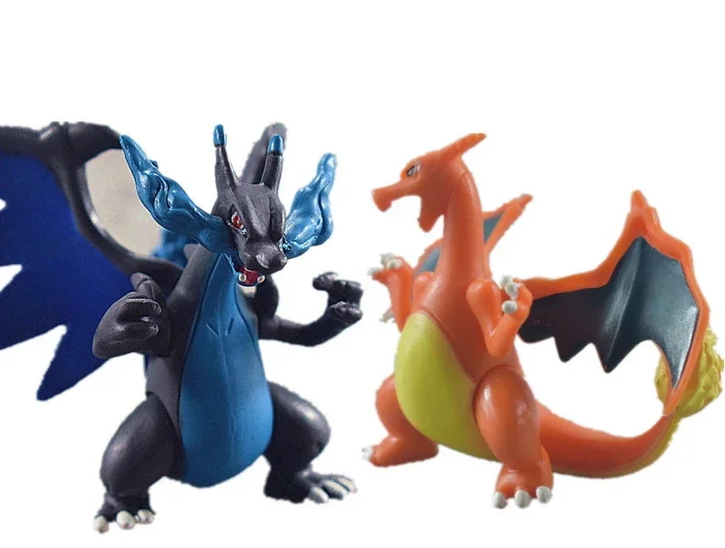 Pokemon 6-8Cm Mega Charizard X & Y Charmander Lugia Absol Rishiram Anime Action Pvc Giocattoli Figure