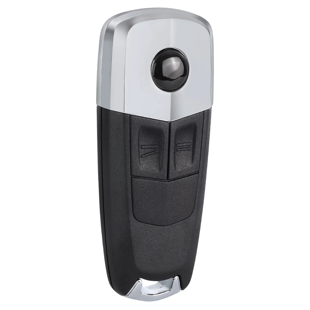 KEYECU Remote Key Shell Case Fob Housing for Opel Astra GTC TT 2-Door Roadster Zafira 2 Buttons No Logo