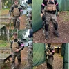 CP Camo Tactical Uniform Hunting Shirts Wear Resistant Softair Fishing Hiking Training Sets Clothing Suits Combat Pants Men Suit 5