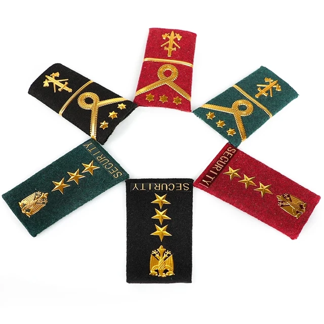 ACCESSOIRES VÊTEMENTS INSIGNE de planches d'épaule Hommes Femmes