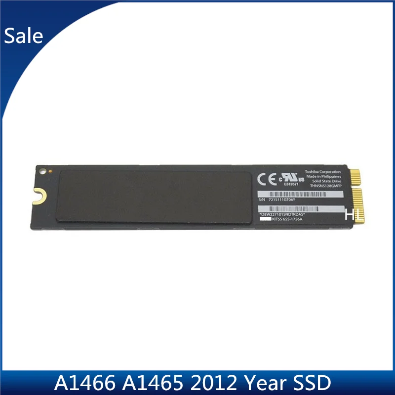 Vendita A1466 A1465 64Gb 128Gb 256Gb 512Gb 2012 Anno Solid State Drive Emc2558 Per Macbook Air 11.6 "13.3" Scheda Madre Del Computer Portatile