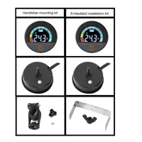 DC7-100V Electric Motorcycle Battery Level Voltmeter Embedded/handlebar Type Power Indicator Acid/lithium Battery Universal 2