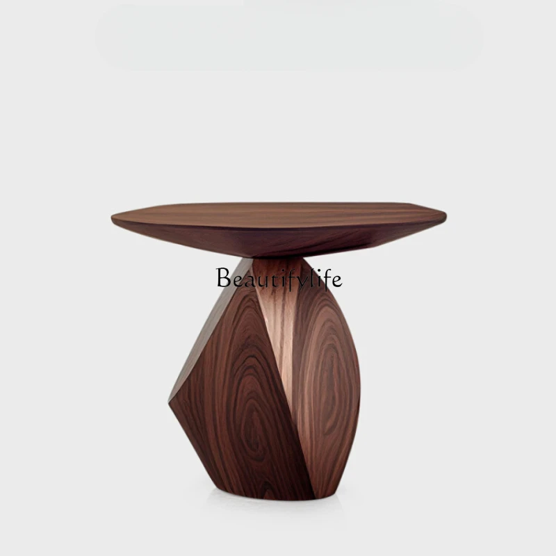 

Nordic Solid Wood Side Table Small Apartment Living Room Sofa Small Coffee Table Bedroom Bedside Table