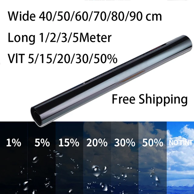 Black Mirror Window Film, Window Reflective Film, Tinting Film Eligance 20,  80% ELIGANCE, Width:75cm 